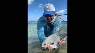 THE REEF  Fly fishing for Tarpon Bonefish and Permit in the Yucatan [upl. by Troc]