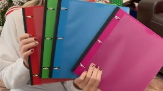 Telescoping 3 Ring Binder 4PCS Flexible Round Binder with Customizable Front Cover and Clear Cata [upl. by Wenona]