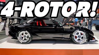 David Mazzei’s 4Rotor RX7  The Ultimate Run Down [upl. by Yenatirb386]