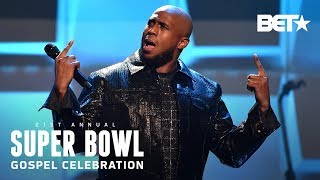 Anthony Brown amp group therAPy Remind Crowd Of Their Blessings On Blessings  Super Bowl Gospel 2020 [upl. by Tallbot]