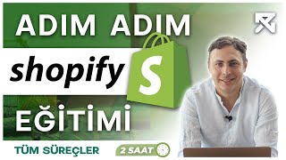 Shopify İle Nasıl Eticaret Yapılır   Adım Adım Anlattım [upl. by Cinimmod]