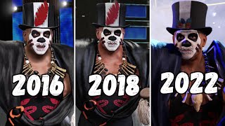 Evolution of Papa Shango Entrance 2016 2022  WWE Games [upl. by Nahoj]