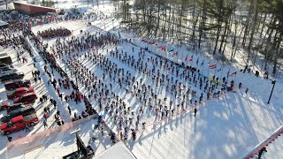 2022 American Birkebeiner Race Highlights [upl. by Geoffrey]