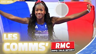 JO 2024  100m haies  Les comms’ RMC de la première médaille française en athlétisme [upl. by Shank428]