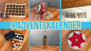 9 einfache Adventskalender Ideen zum selber machen [upl. by Fillander441]