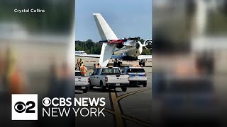 Delta planes collide on tarmac at Atlanta airport [upl. by Xad442]