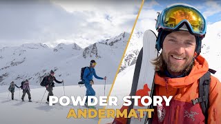 Powder STORY  Andermatt 4K [upl. by Gnak138]