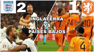 INGLATERRA VS PAISES BAJOS  PARTIDAZO  HIGHLIGHTS  RESUMEN  eurocopa inglaterra holanda [upl. by Tega]