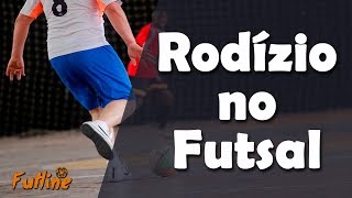 Movimentação  Rodízio no Futsal [upl. by Annahsor]