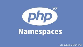 Namespaces in PHP UrduHindi [upl. by Kath446]