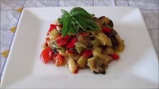 LA CAPONATA VERA RICETTA SICILIANA [upl. by Aoh41]