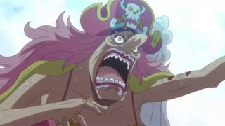 Big MOM tastes Sanjis wedding cake after long hunger rampage for it [upl. by Gardia]