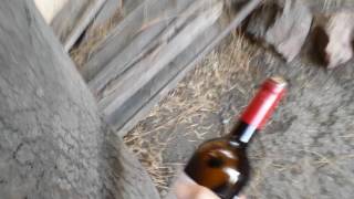 How to open a wine bottle with a broken cork [upl. by Egiarc183]