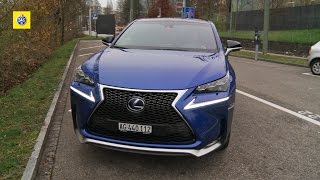 Lexus NX 300h Sport  Test de voiture [upl. by Acenes]