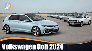 Volkswagen Golf 2024  ¿CUALES SON LOS PRINCIPALES CAMBIOS [upl. by Sinned]