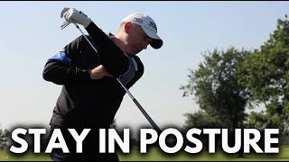 How to Stay in Posture During the Golf Swing [upl. by Led737]