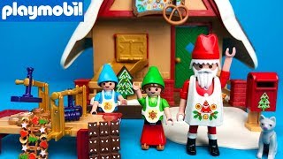 PLAYMOBIL Speelgoed 🎅Kerstbakkerij met koekjesvormen  9493 [upl. by Ynaffets964]