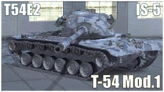 T54E2 IS5 amp T54 Mod1 ● WoT Blitz [upl. by Assyli]