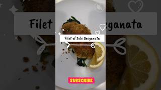 Filet of Sole Oreganata cooking recipes foodblogger youtubeshorts food italianrecipes italian [upl. by Cadmarr]