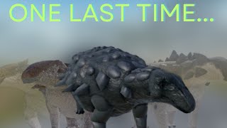 Playing as Edmontonia one last time before it gets remodeled  Dinosaur World Mobile [upl. by Old]