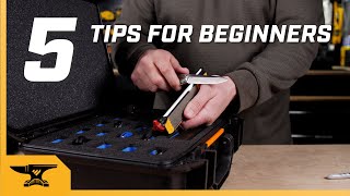 5 Knife Sharpening Tips For Beginners [upl. by Dixon]