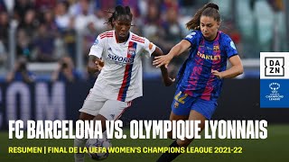 RESUMEN  FC Barcelona vs Olympique Lyon – Final de la UEFA Women’s Champions League 2022 Español [upl. by Ahseinaj]