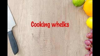 How to cook  Cooking whelks [upl. by Emmett]