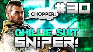 CoD MW2 CHOPPER GUNNER  quotGhillie Suit SNiPERquot 30 Call of Duty Modern Warfare 2 Gameplay [upl. by Uke898]