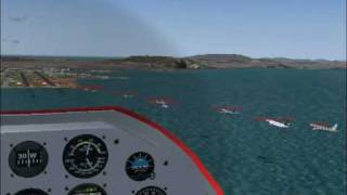 FS2004LARGE AMOUNT OF AI TRAFFIC INBOUND FOR SAN FRANCISCO [upl. by Vinni]