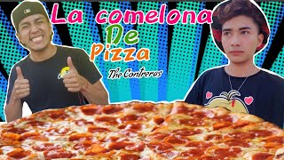 LA COMELONA DE PIZZA El Salvador  Villa El Refugio [upl. by Yuzik]