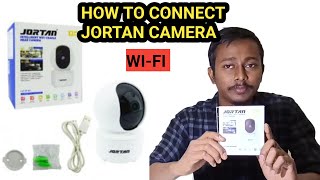 How to Install WIFI Security Cameras JORTAN  wificamera ipcamera viral viralvideo [upl. by Annasus]