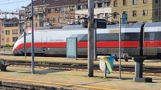 TRENI in TRANSITO a milano LAMBRATE [upl. by Llenet211]