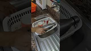 Sink organisation hack kitchenhack [upl. by Adnelg200]