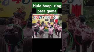 Hula hoop ring pass game [upl. by Ewart783]