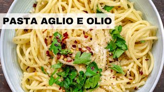 Spaghetti Aglio e Olio  Easy Pasta Recipe 15Minutes [upl. by Yazbak]