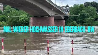 Hochwasser in Eberbach 02062024 [upl. by Frame785]