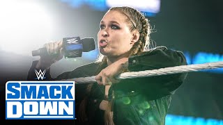 Charlotte Flair refuses to take on Ronda Rousey at WrestleMania Backlash SmackDown April 8 2022 [upl. by Pacificia]