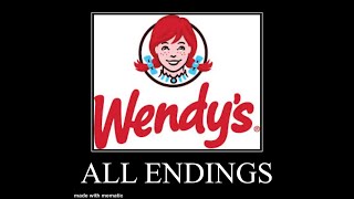 Wendys All Endings Meme [upl. by Airamak]