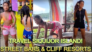 🇵🇭 HOT FILIPINA BABES TRAVEL MAIN BEACH STREET SIQUIJOR ISLAND Off Grid Family Living Philippines [upl. by Danforth]