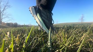 ADIDAS TERREX FREE HIKER 20 GORETEX LOW in OLIVE STRATA  RUNNING x REFLECTIVE SOCKS [upl. by Garik]