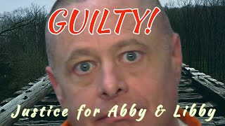 JUSTICE SERVED Richard Allen Found GUILTY in Abby amp Libby Murder Case [upl. by Ijok]