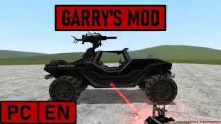 Garrys Mod PCEN  Driveable Halo Rocket Warthog [upl. by Aelgna373]