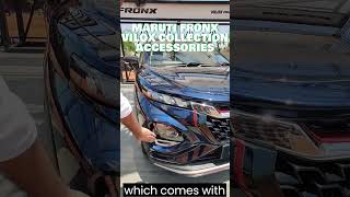 Maruti Fronx Accessories  Vilox Collection Explained  CarWale [upl. by Candi]