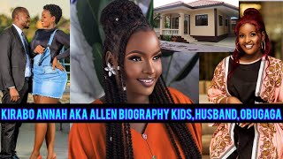 MANYA EBIKWATA KU KIRABO ANNAH aka ALLEN BIOGRAPHY KIDS HUSBAND OBUGAGA trustfilms [upl. by Chelsie]