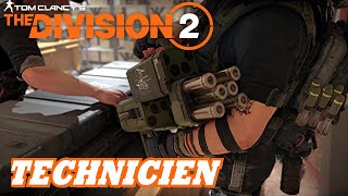 THE DIVISION 2 Spécialisation Technicien  Tous les Niveaux  étapes 1 à 5 Enquêtes De Terrain [upl. by Ahsikyw]