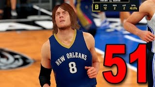 NBA 2K16 My Player Career  Part 51  Pelicans  Best in the NBA PS4 Gameplay [upl. by Neeham]