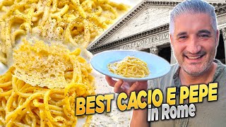 I Found the Unbelievable Secret to Making the Most Delicious CACIO e PEPE in Rome [upl. by Ahsele]