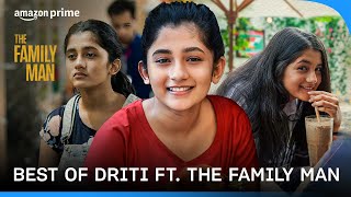 Best Of Dhriti ft Manoj Bajpayee  Ashlesha Thakur  The Family Man  Prime Video India [upl. by Arria]