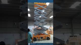 Towable Scissor Lifts  Selfpropelled Scissor Lifts  9324346684  8433876684 [upl. by Aderf]