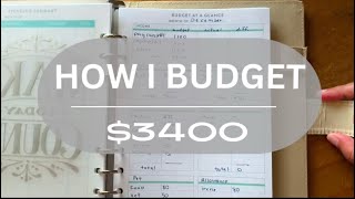 How I Budget 3400 [upl. by Afira]